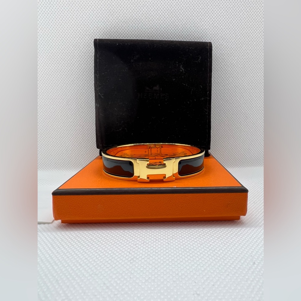 Hermès - Clic H Bracelet - Black